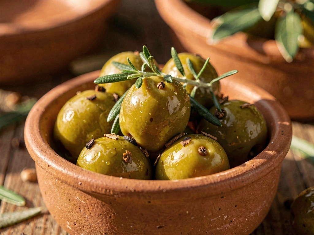 Aceitunas curadas